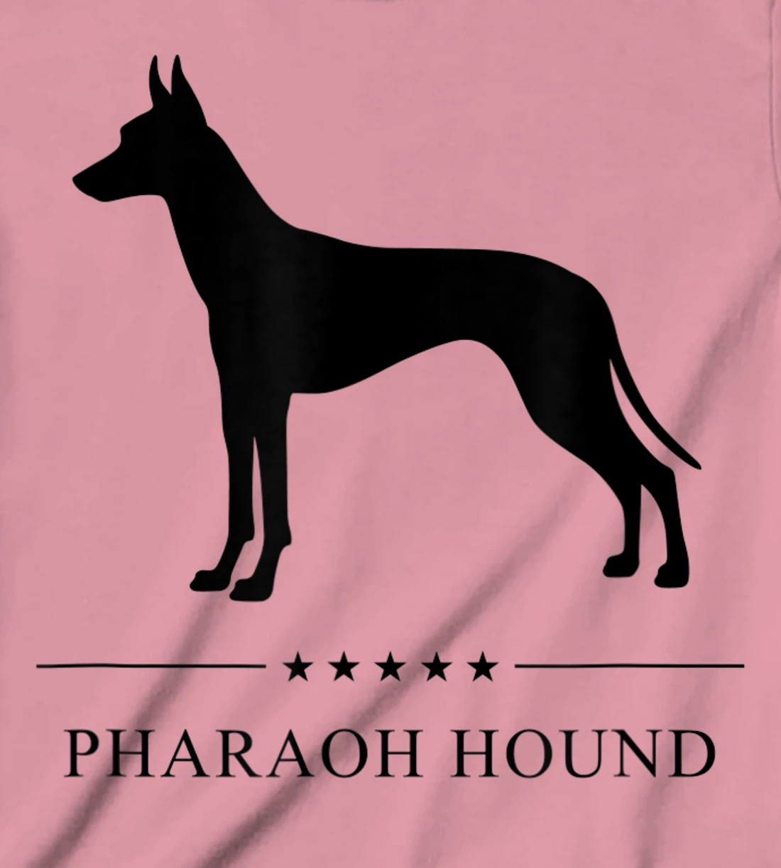 Womens Pharaoh Hound Black Silhouette T-Shirt, Kid T-Shirt and Women T-Shirt