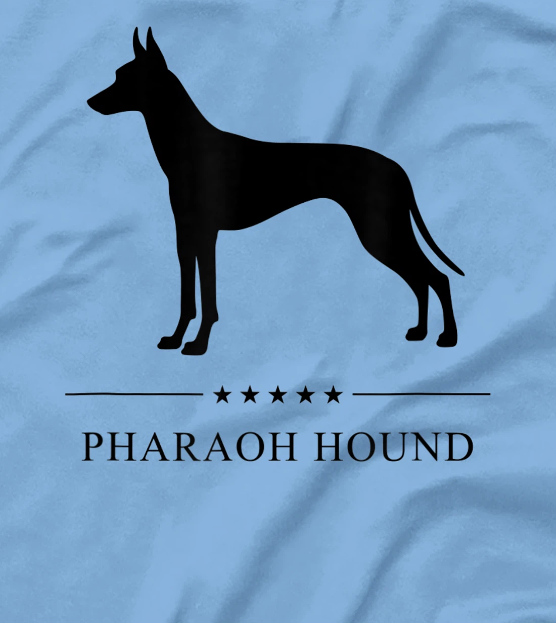 Womens Pharaoh Hound Black Silhouette T-Shirt, Kid T-Shirt and Women T-Shirt