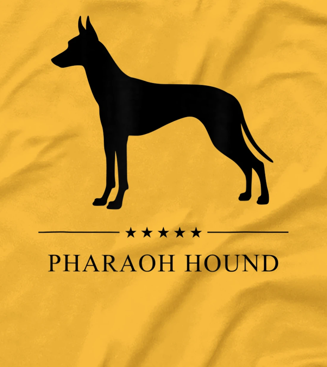 Womens Pharaoh Hound Black Silhouette T-Shirt, Kid T-Shirt and Women T-Shirt