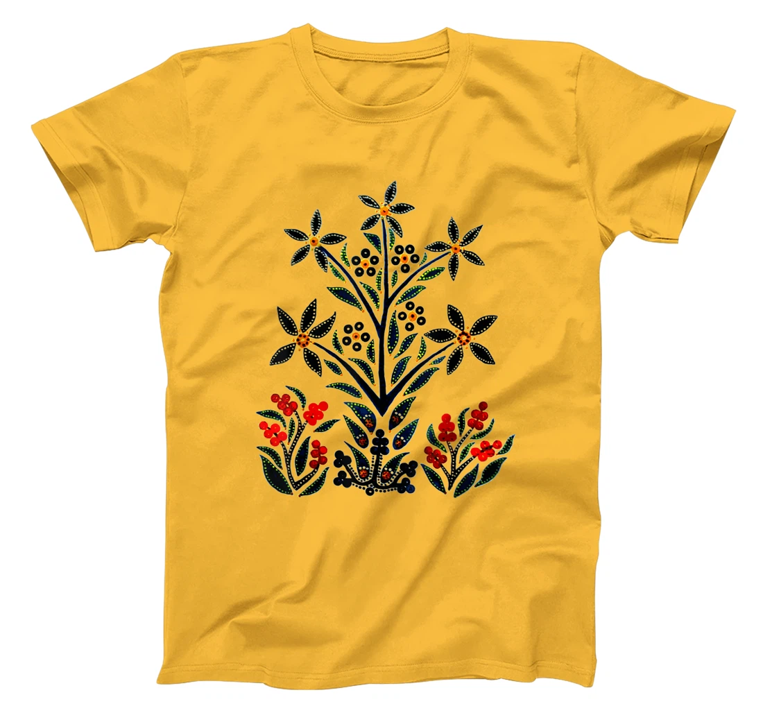 Womens Beautiful Slavic Flower in Springtime T-Shirt, Women T-Shirt