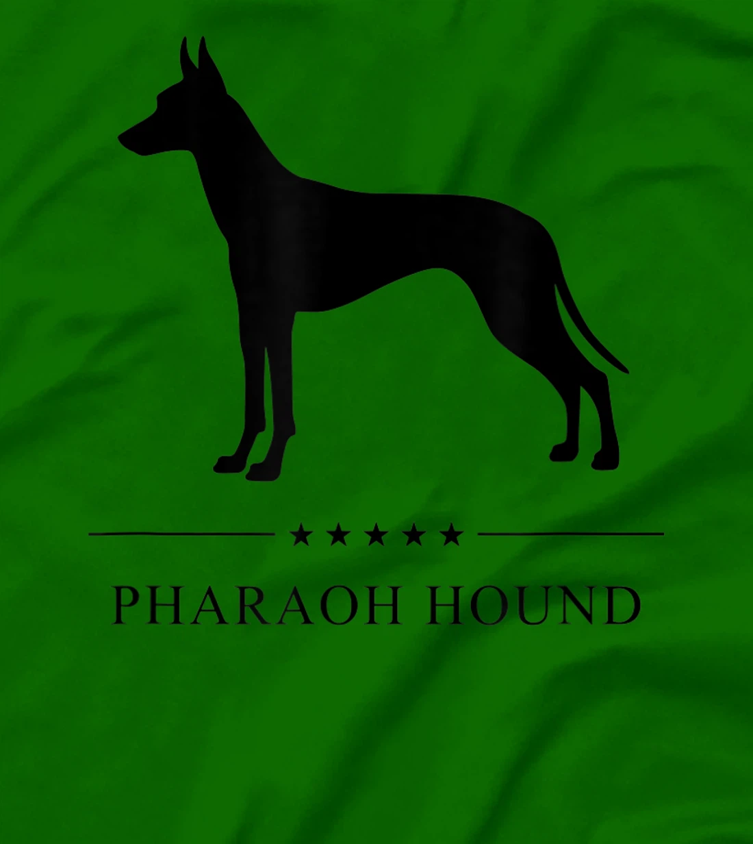 Womens Pharaoh Hound Black Silhouette T-Shirt, Kid T-Shirt and Women T-Shirt