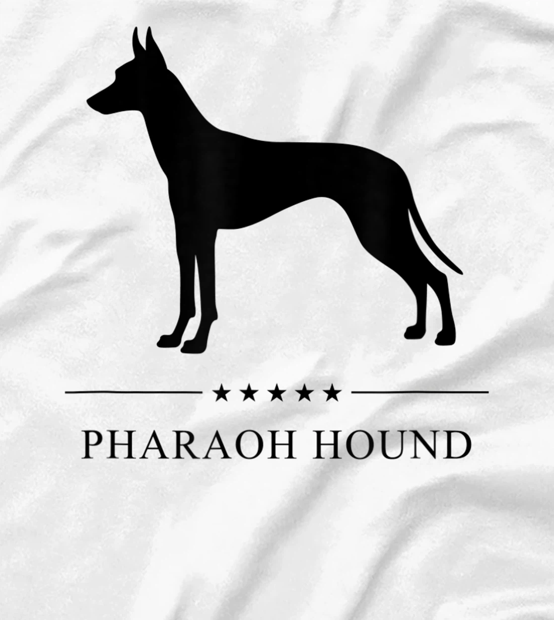 Womens Pharaoh Hound Black Silhouette T-Shirt, Kid T-Shirt and Women T-Shirt