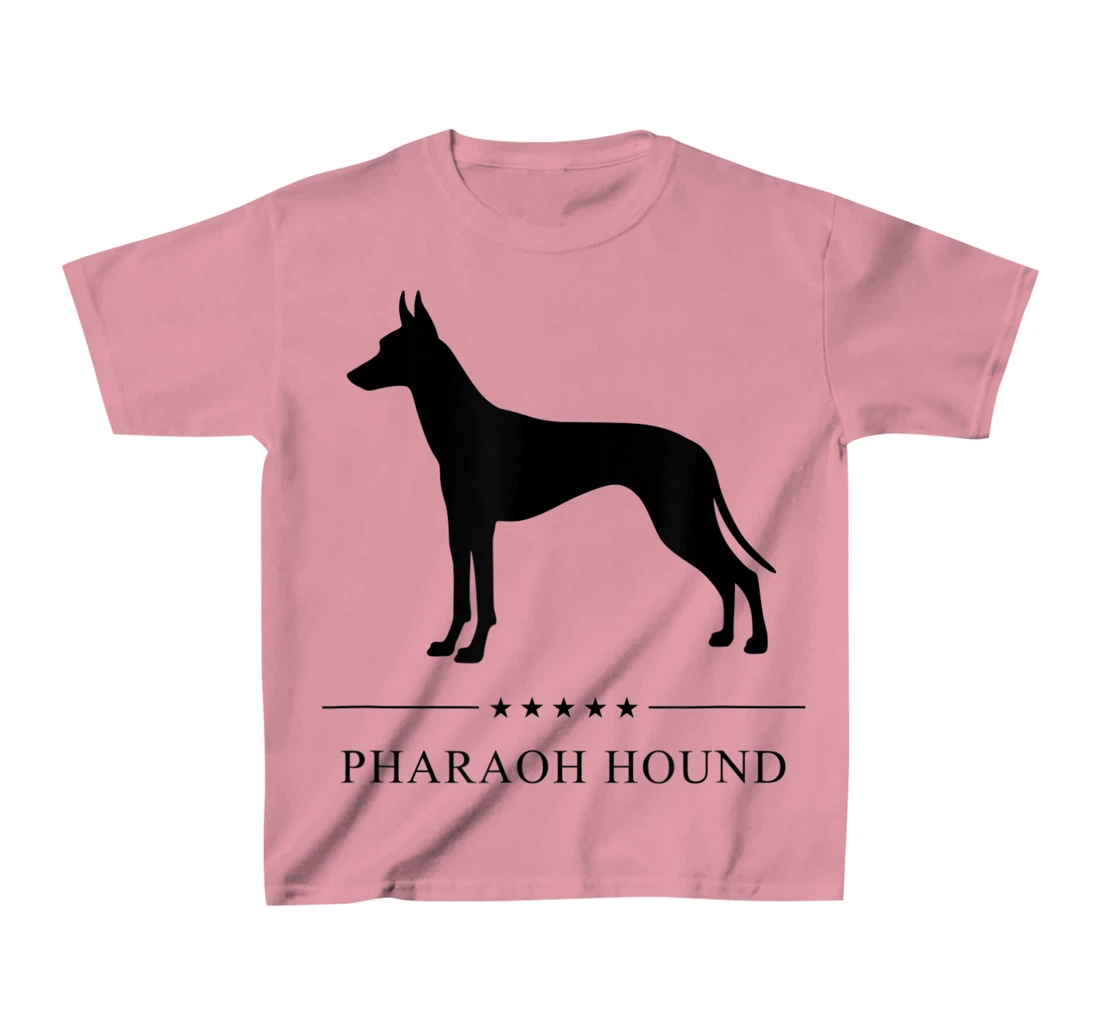 Womens Pharaoh Hound Black Silhouette T-Shirt, Kid T-Shirt and Women T-Shirt