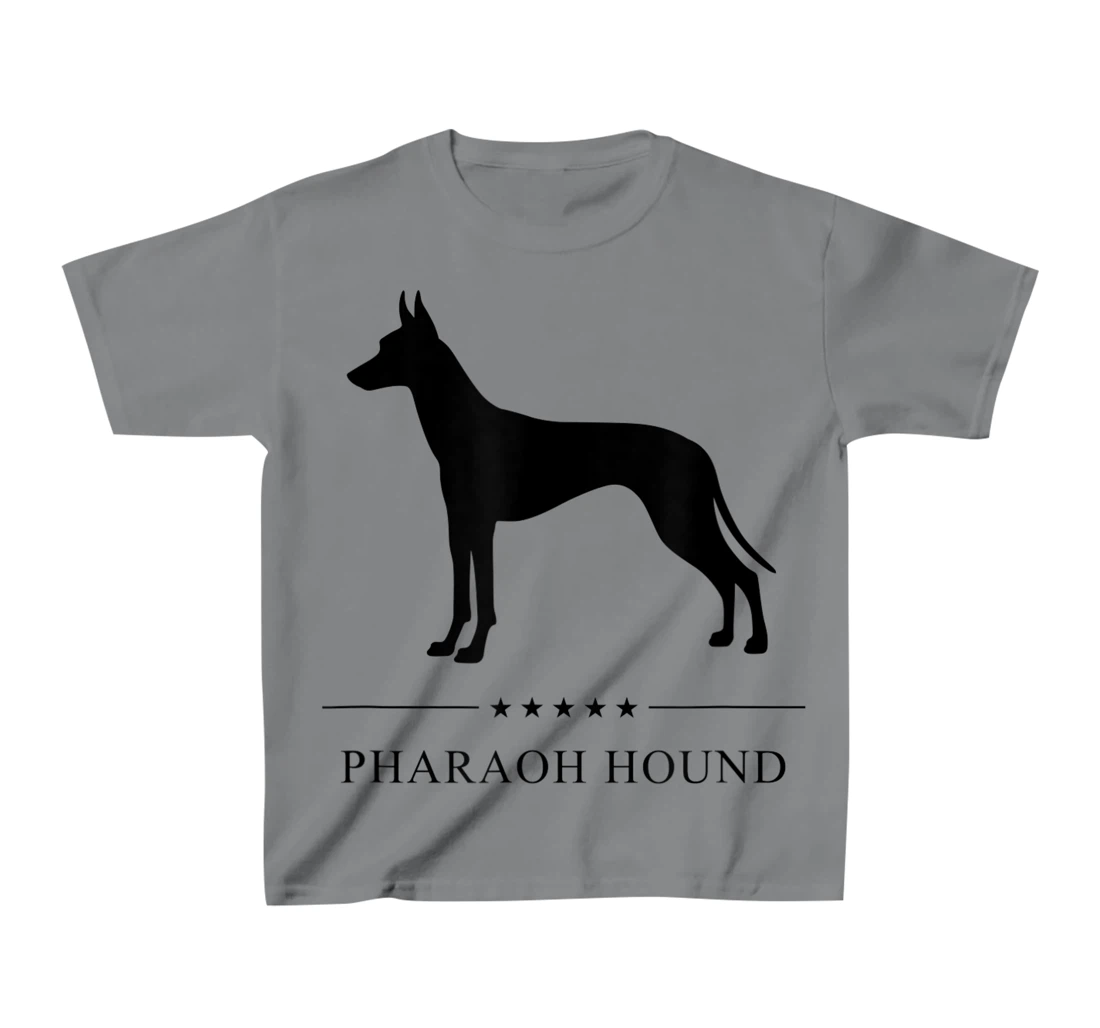 Womens Pharaoh Hound Black Silhouette T-Shirt, Kid T-Shirt and Women T-Shirt