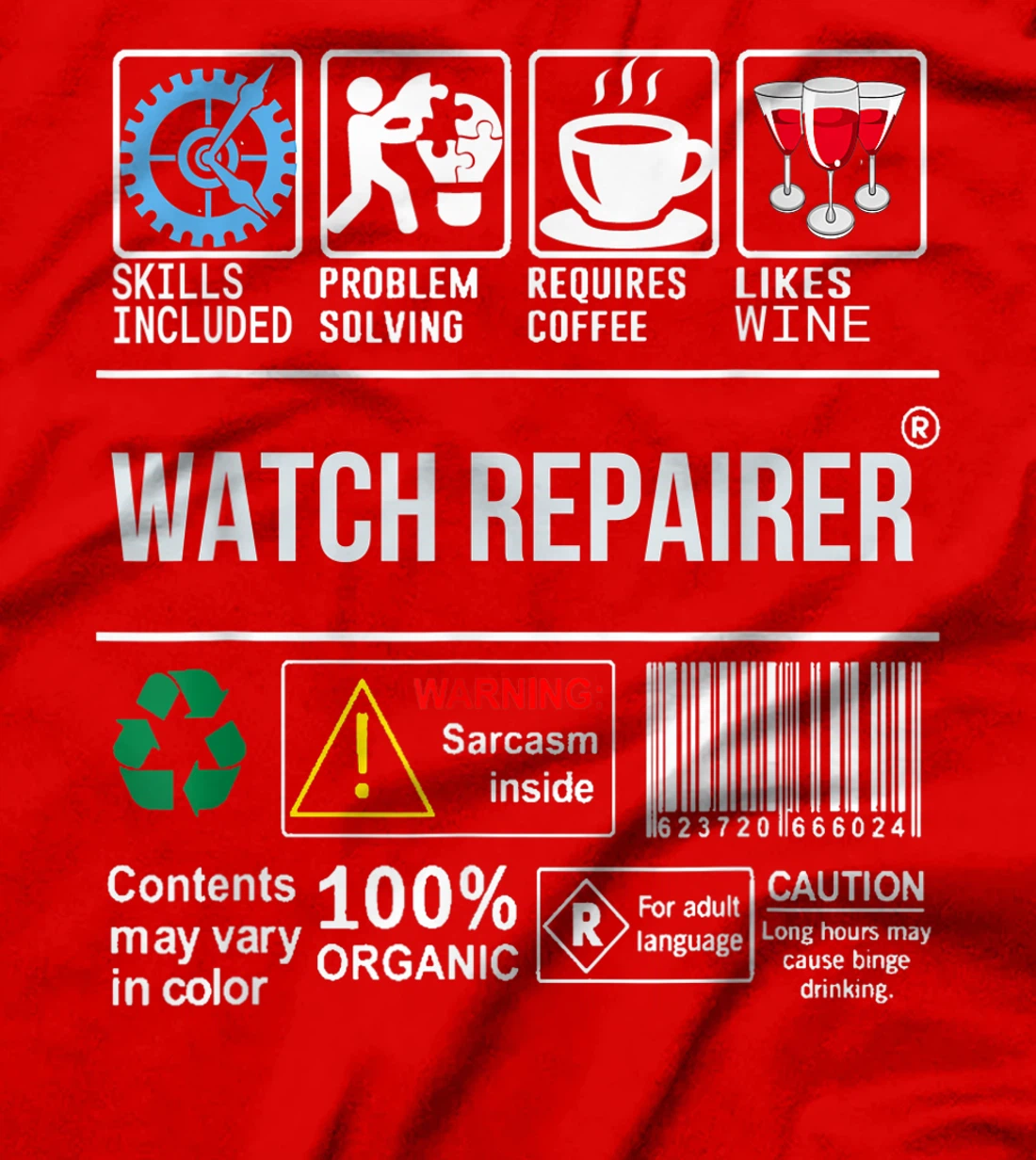 Watch Repairer Skills Included Problem Solving T-Shirt, Women T-Shirt