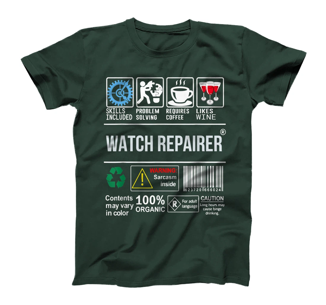 Watch Repairer Skills Included Problem Solving T-Shirt, Women T-Shirt