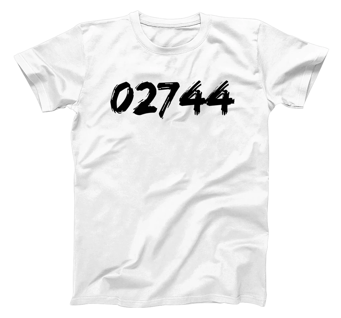 Womens 02744 Zipcode New Bedford Mass. MA Hometown Pride Zip 02744 T-Shirt, Women T-Shirt