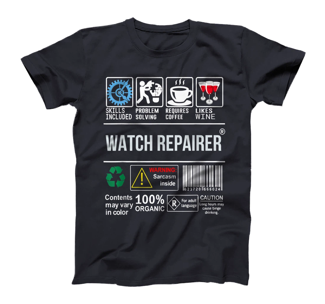 Watch Repairer Skills Included Problem Solving T-Shirt, Women T-Shirt