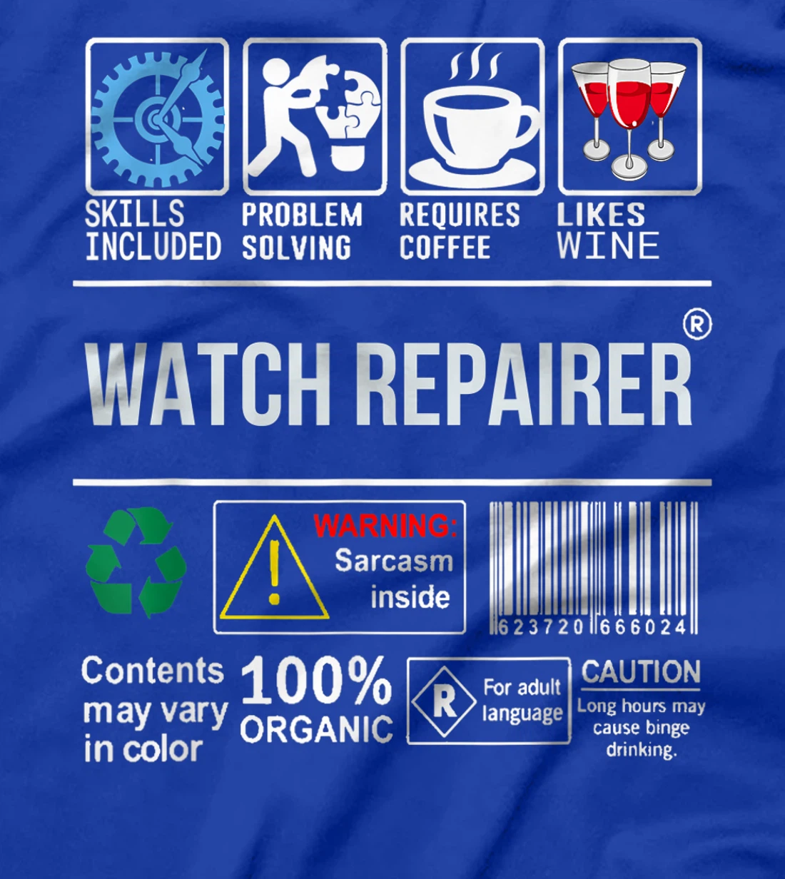 Watch Repairer Skills Included Problem Solving T-Shirt, Women T-Shirt