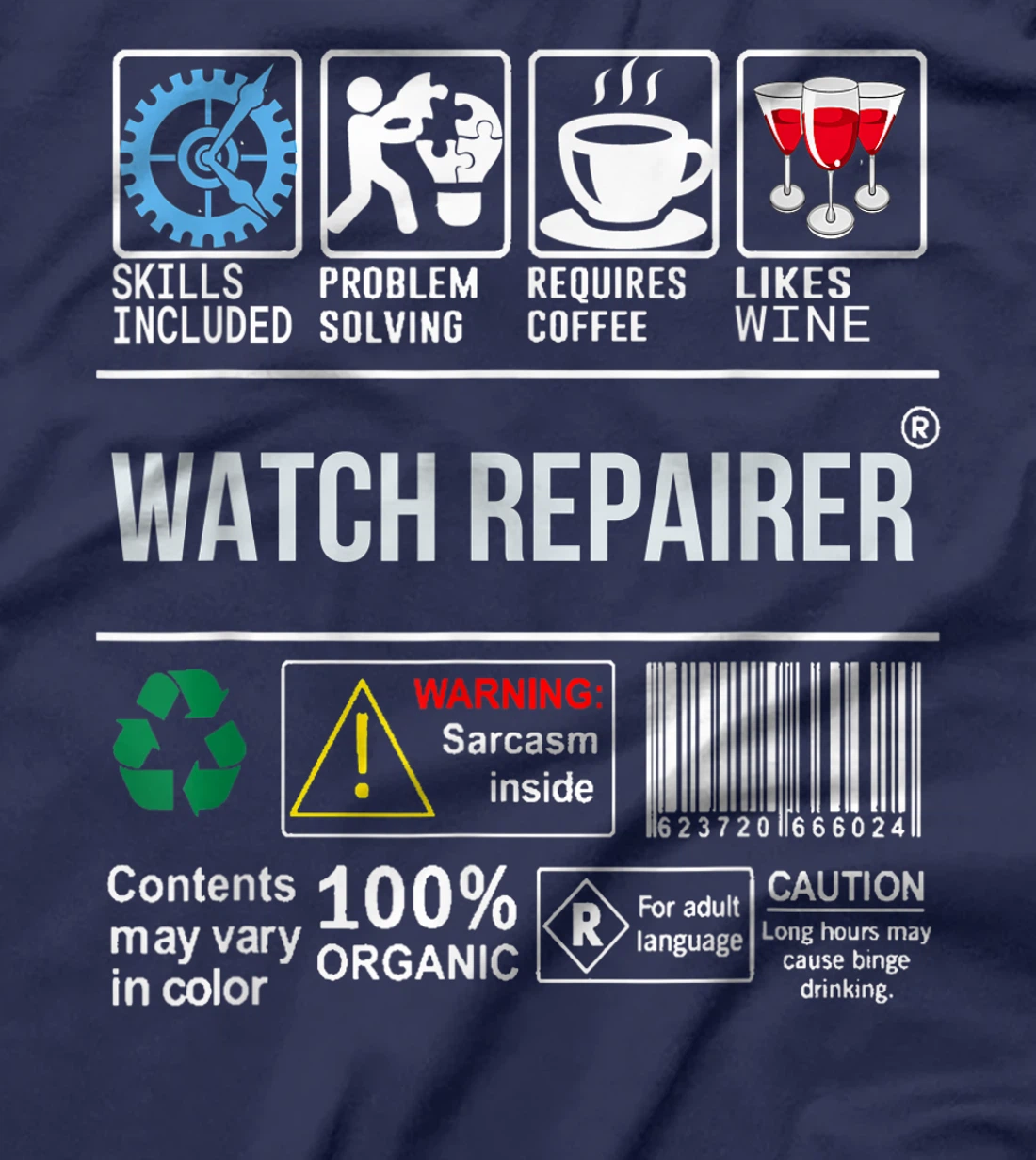 Watch Repairer Skills Included Problem Solving T-Shirt, Women T-Shirt