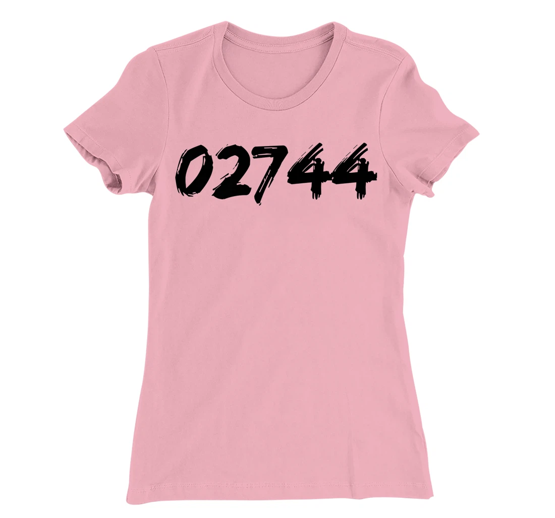 Womens 02744 Zipcode New Bedford Mass. MA Hometown Pride Zip 02744 T-Shirt, Women T-Shirt