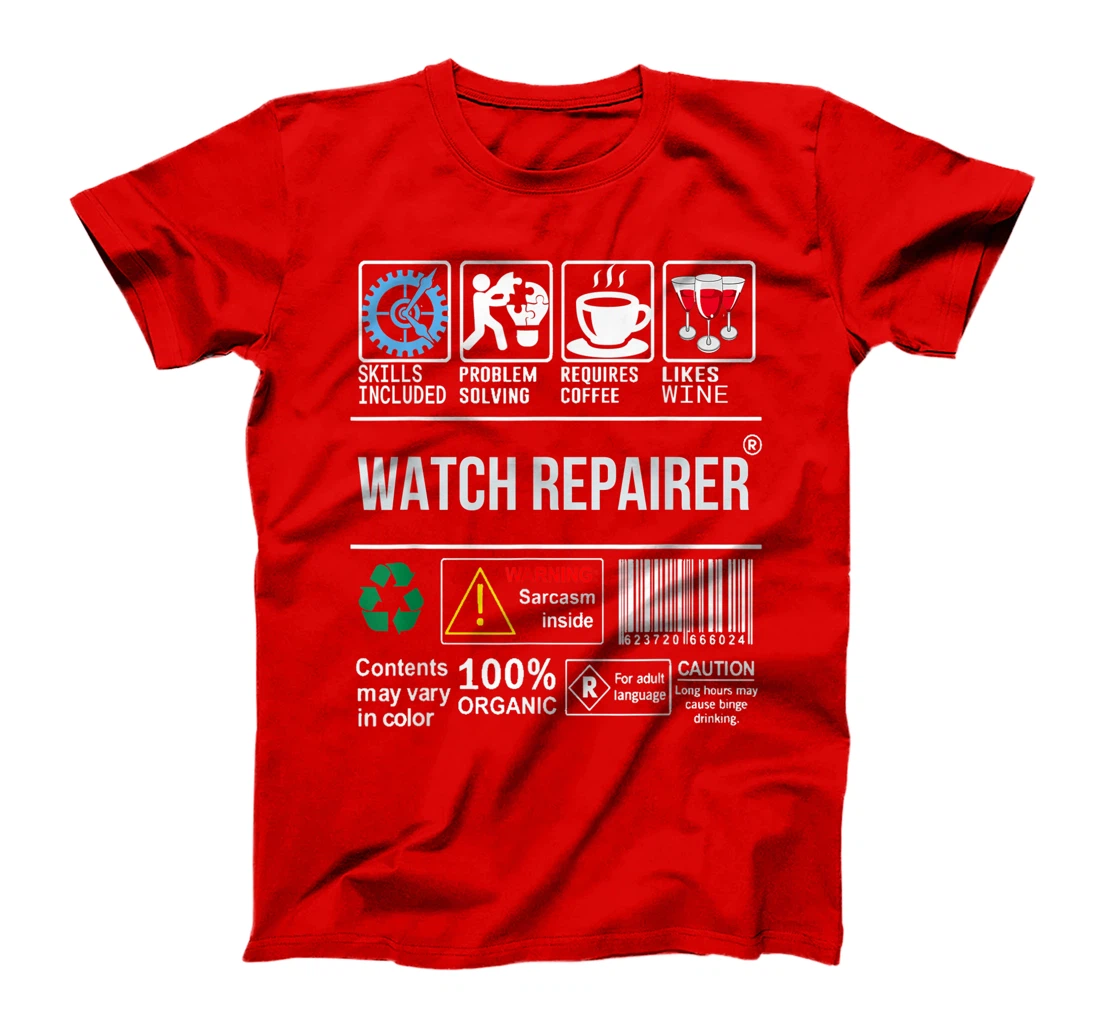 Watch Repairer Skills Included Problem Solving T-Shirt, Women T-Shirt
