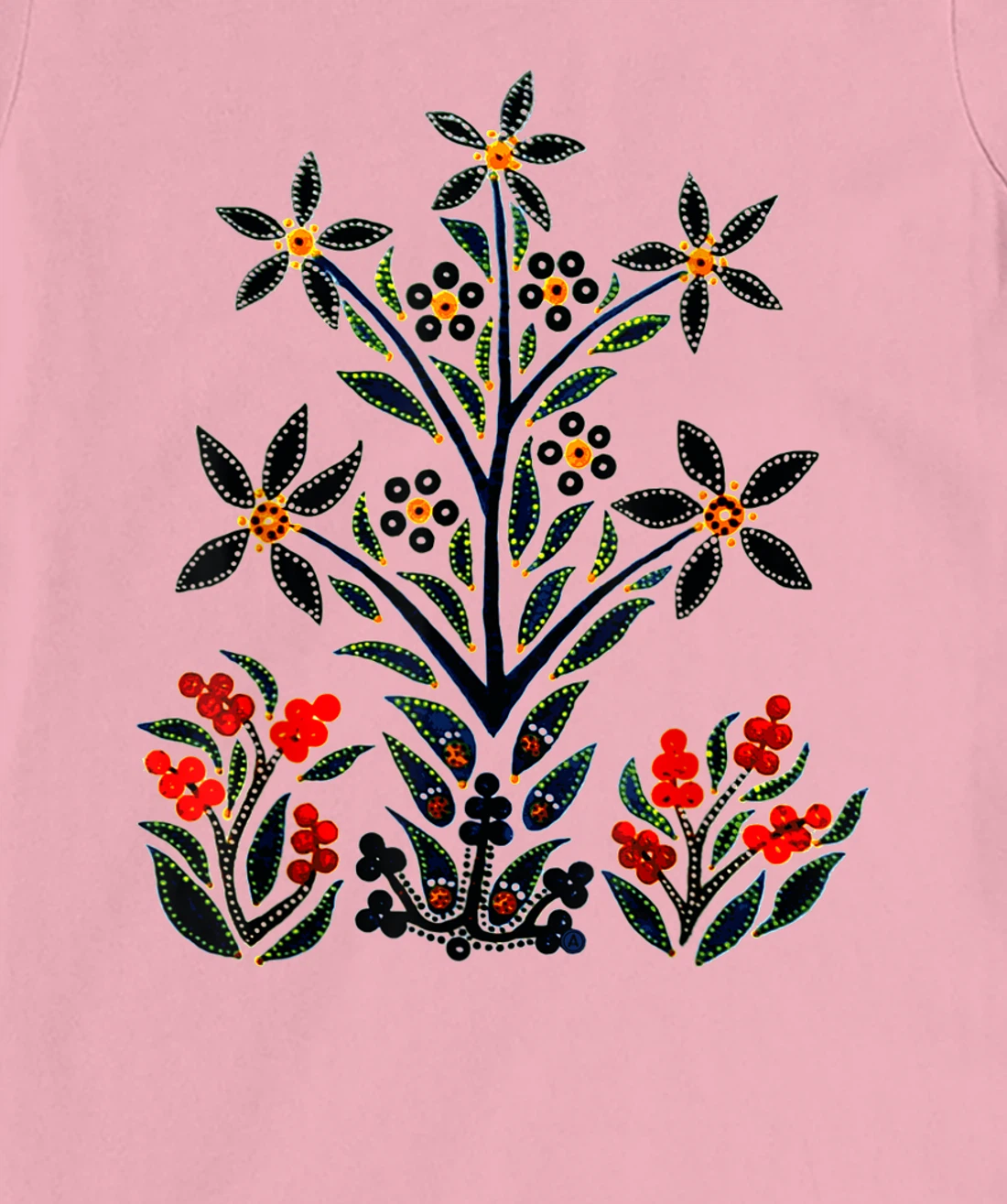 Womens Beautiful Slavic Flower in Springtime T-Shirt, Women T-Shirt