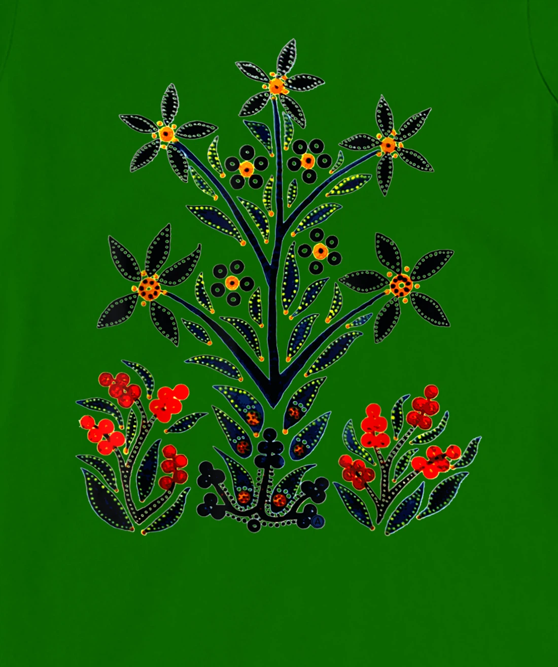 Womens Beautiful Slavic Flower in Springtime T-Shirt, Women T-Shirt