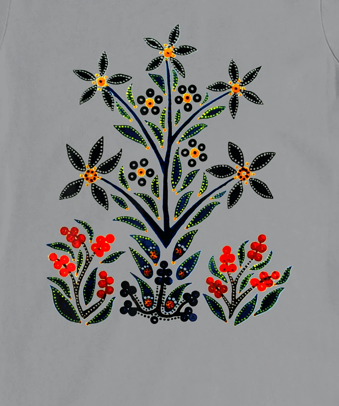 Womens Beautiful Slavic Flower in Springtime T-Shirt, Women T-Shirt