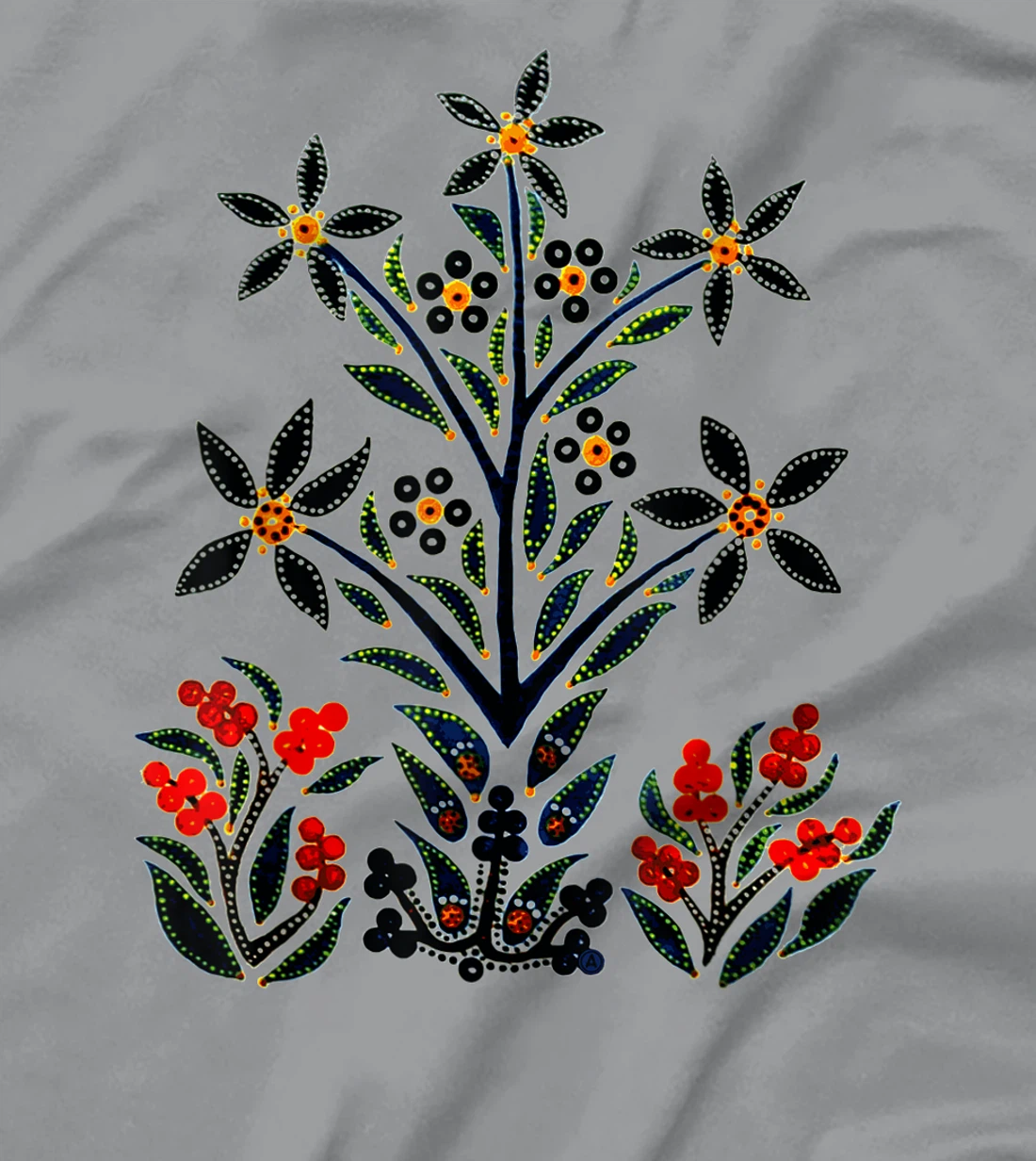 Womens Beautiful Slavic Flower in Springtime T-Shirt, Women T-Shirt