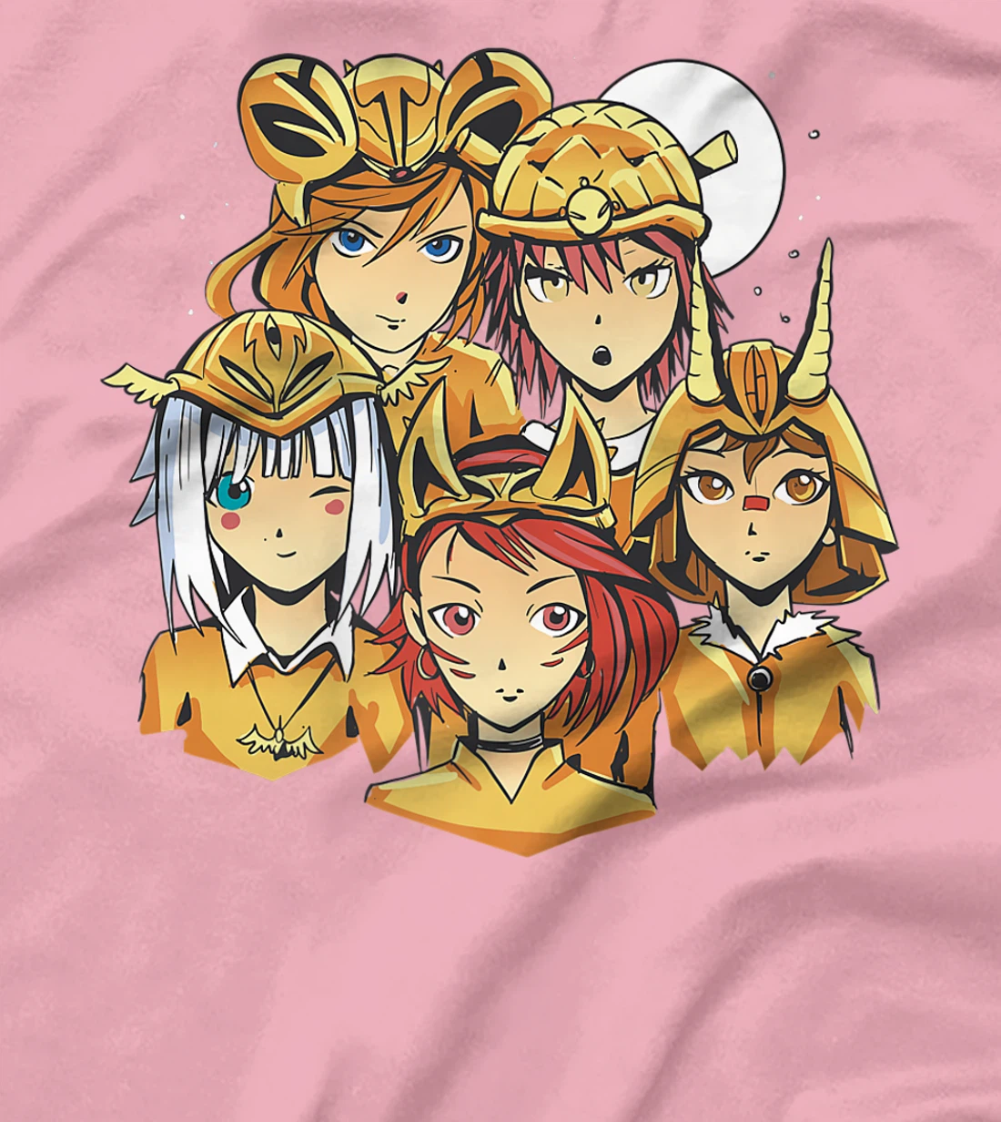Womens Mythical Otaku Team Fabulous Anime Squad Aesthetic Art T-Shirt, Kid T-Shirt and Women T-Shirt