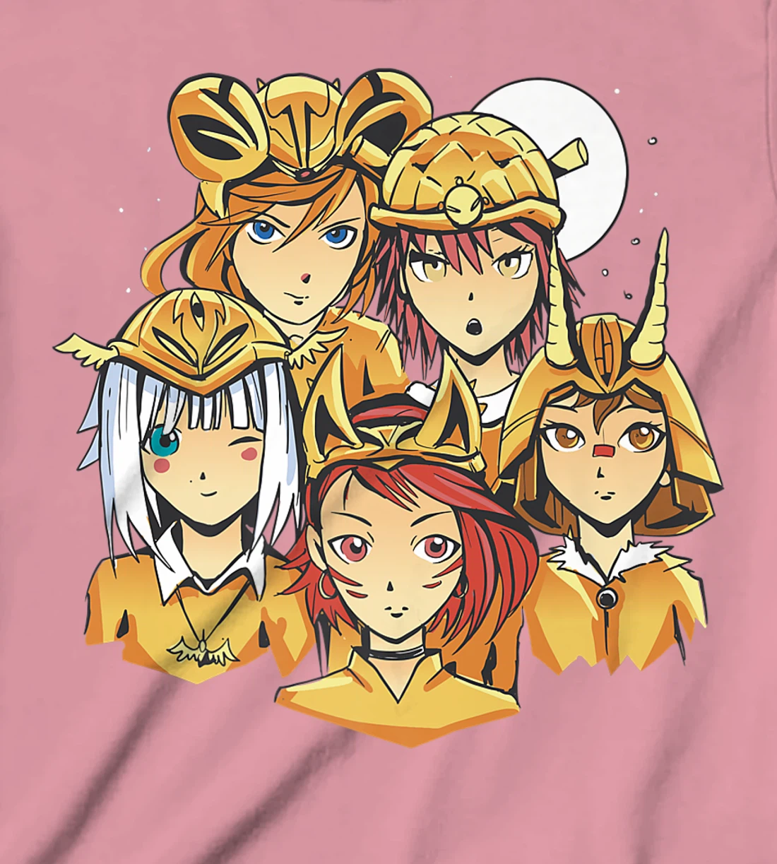 Womens Mythical Otaku Team Fabulous Anime Squad Aesthetic Art T-Shirt, Kid T-Shirt and Women T-Shirt