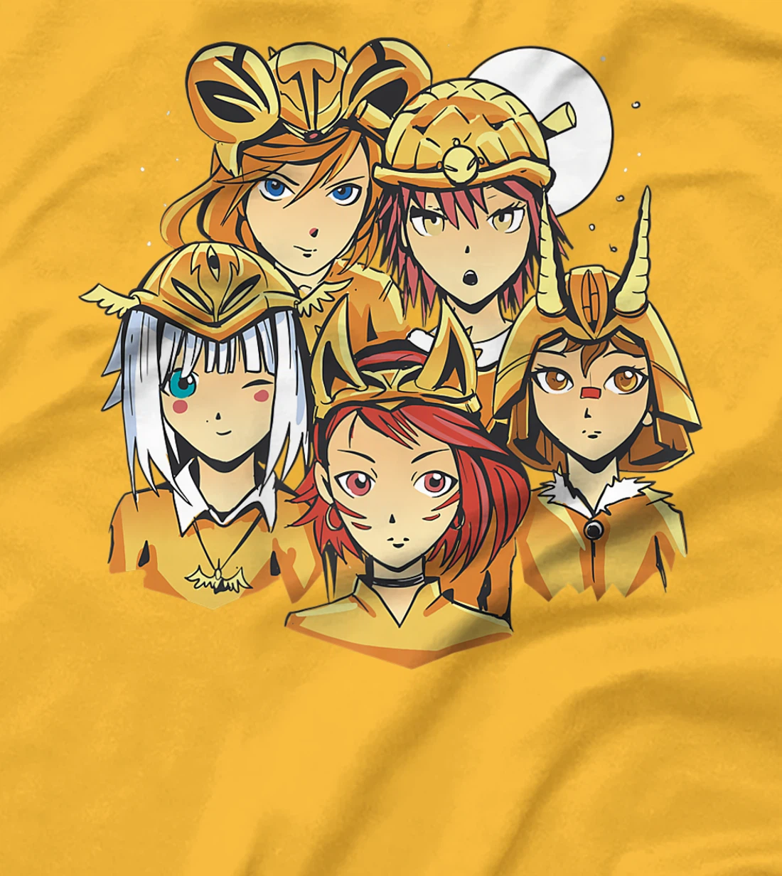 Womens Mythical Otaku Team Fabulous Anime Squad Aesthetic Art T-Shirt, Kid T-Shirt and Women T-Shirt