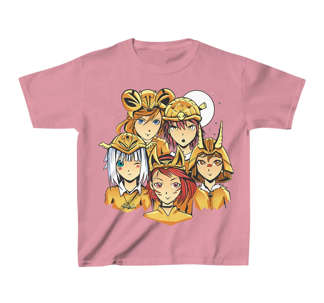 Womens Mythical Otaku Team Fabulous Anime Squad Aesthetic Art T-Shirt, Kid T-Shirt and Women T-Shirt
