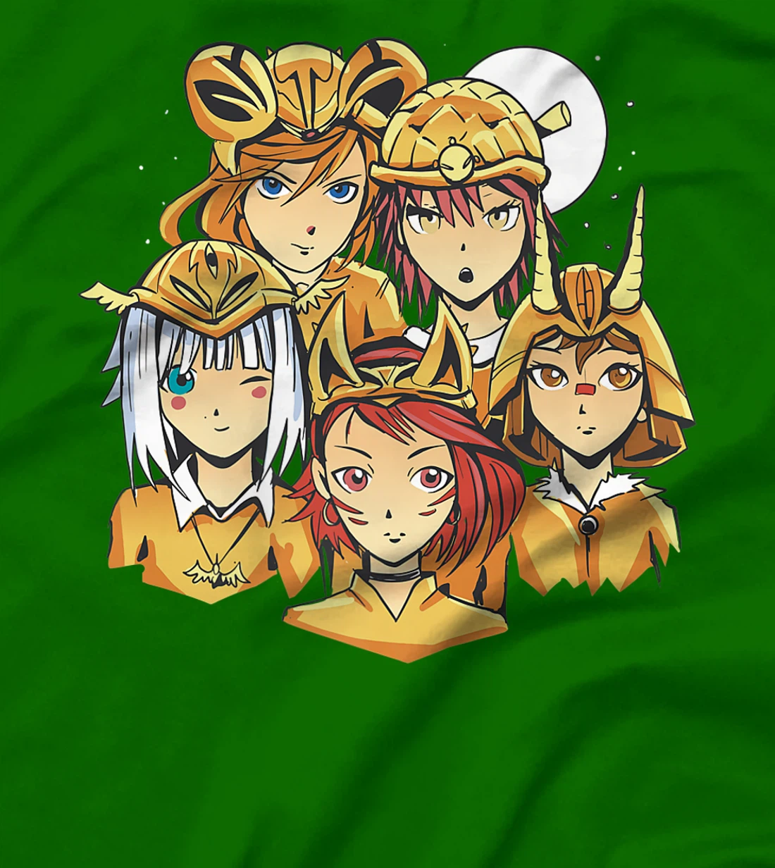 Womens Mythical Otaku Team Fabulous Anime Squad Aesthetic Art T-Shirt, Kid T-Shirt and Women T-Shirt