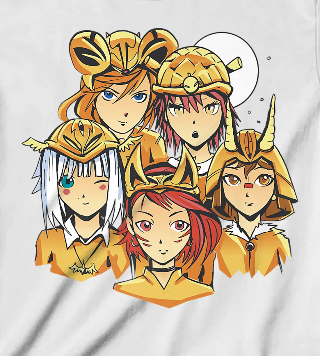 Womens Mythical Otaku Team Fabulous Anime Squad Aesthetic Art T-Shirt, Kid T-Shirt and Women T-Shirt