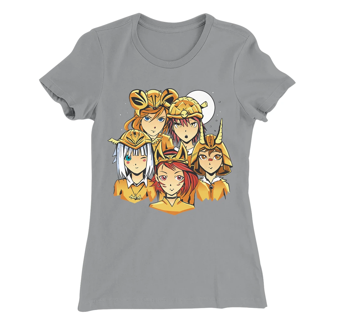 Womens Mythical Otaku Team Fabulous Anime Squad Aesthetic Art T-Shirt, Kid T-Shirt and Women T-Shirt