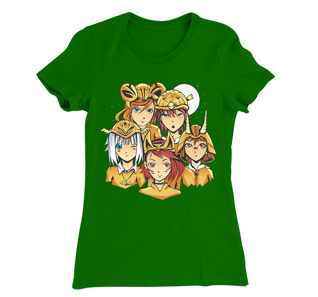 Womens Mythical Otaku Team Fabulous Anime Squad Aesthetic Art T-Shirt, Kid T-Shirt and Women T-Shirt