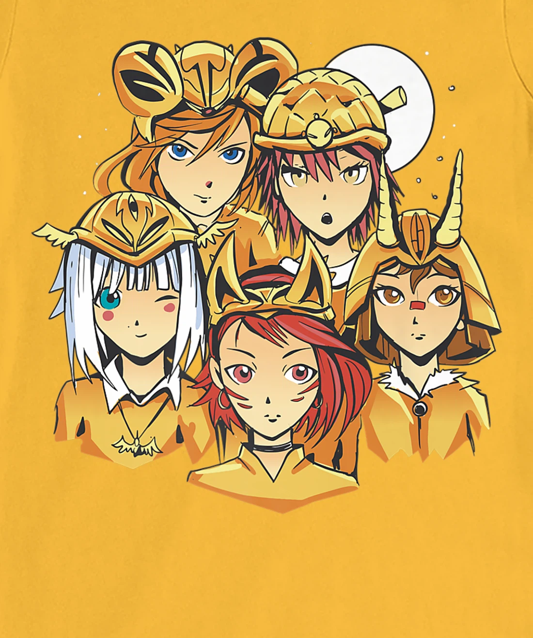 Womens Mythical Otaku Team Fabulous Anime Squad Aesthetic Art T-Shirt, Kid T-Shirt and Women T-Shirt