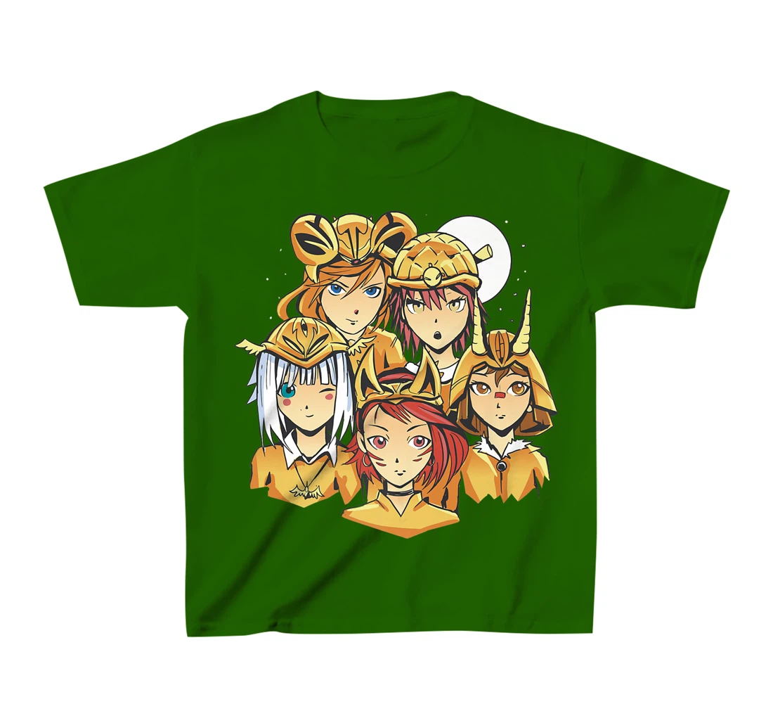 Womens Mythical Otaku Team Fabulous Anime Squad Aesthetic Art T-Shirt, Kid T-Shirt and Women T-Shirt