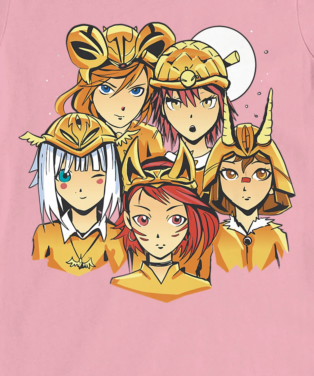 Womens Mythical Otaku Team Fabulous Anime Squad Aesthetic Art T-Shirt, Kid T-Shirt and Women T-Shirt