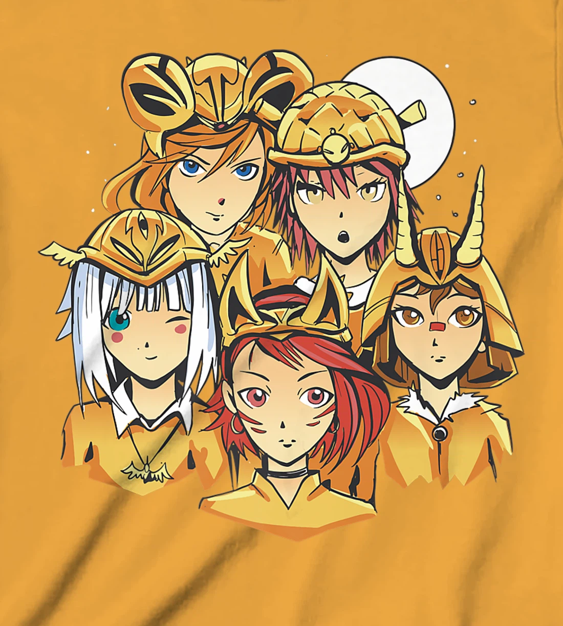 Womens Mythical Otaku Team Fabulous Anime Squad Aesthetic Art T-Shirt, Kid T-Shirt and Women T-Shirt