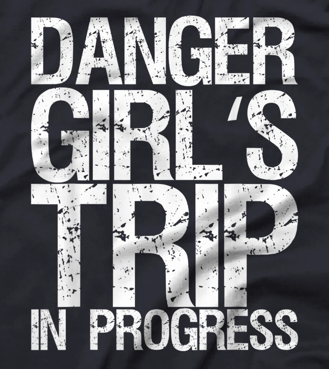 Danger Girl's Trip In Progress T-Shirt, Women T-Shirt