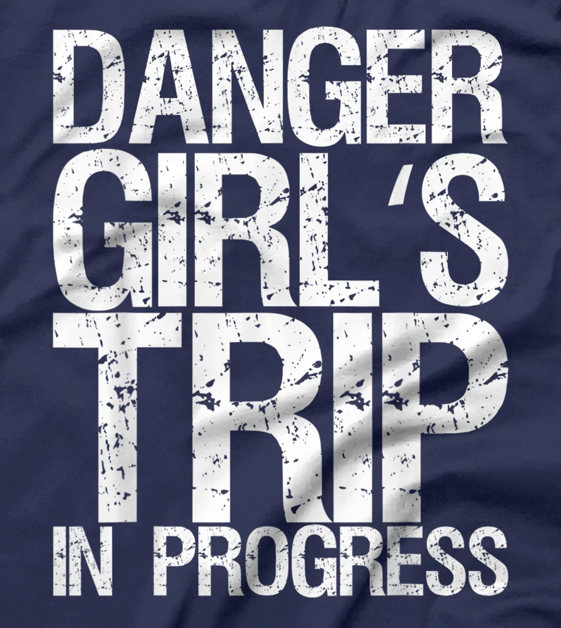 Danger Girl's Trip In Progress T-Shirt, Women T-Shirt
