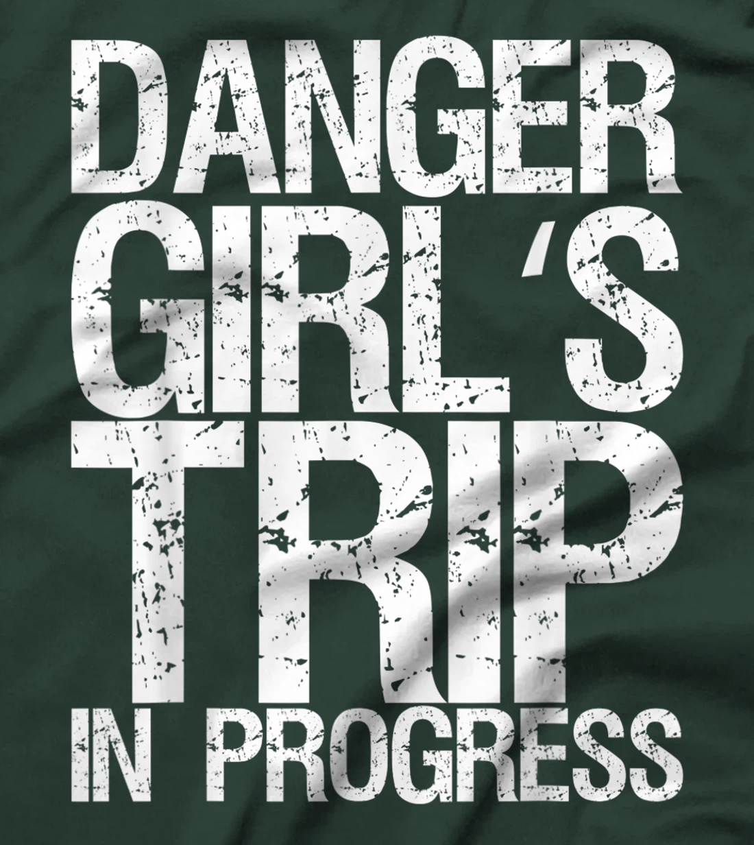 Danger Girl's Trip In Progress T-Shirt, Women T-Shirt