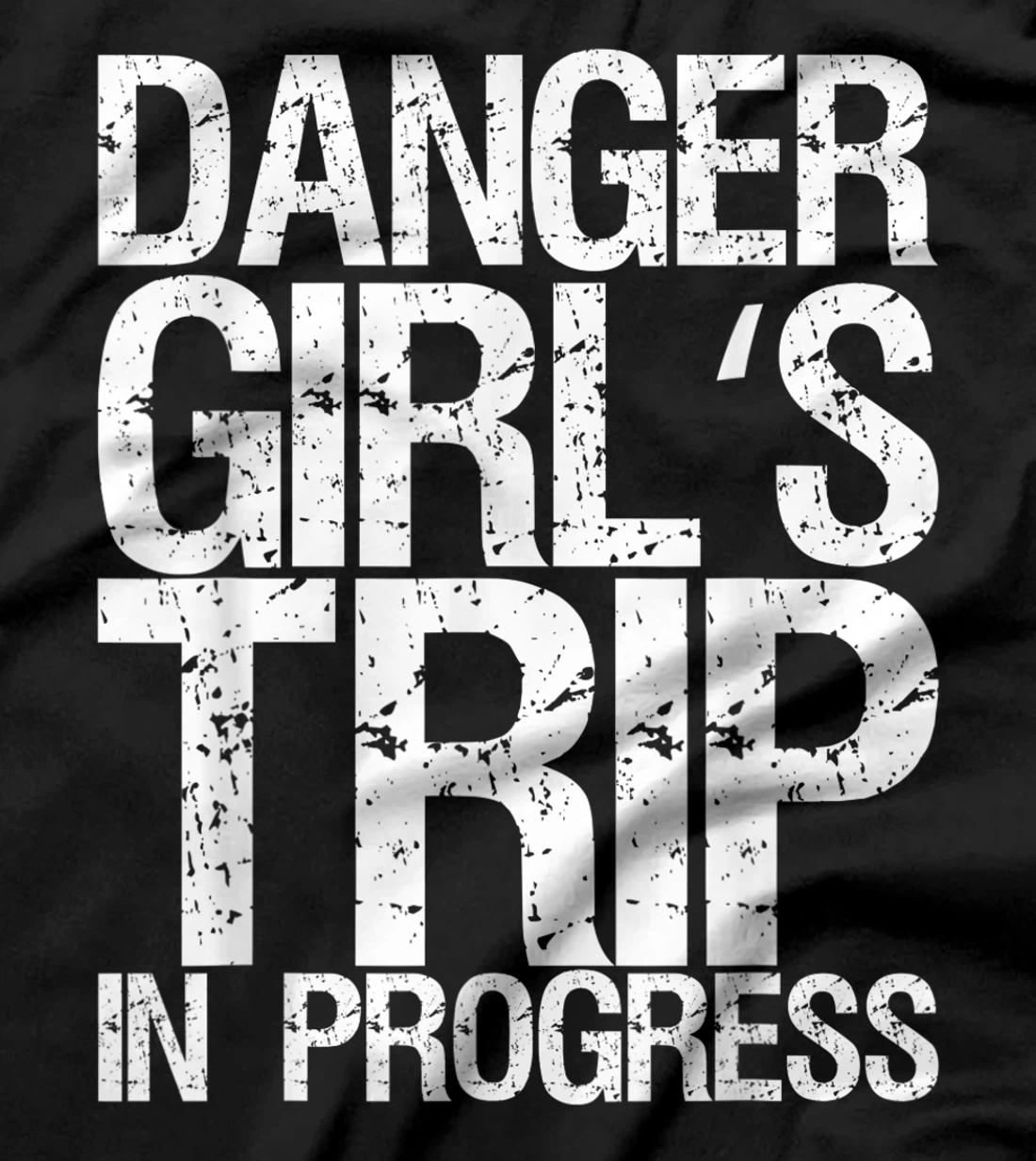 Danger Girl's Trip In Progress T-Shirt, Women T-Shirt