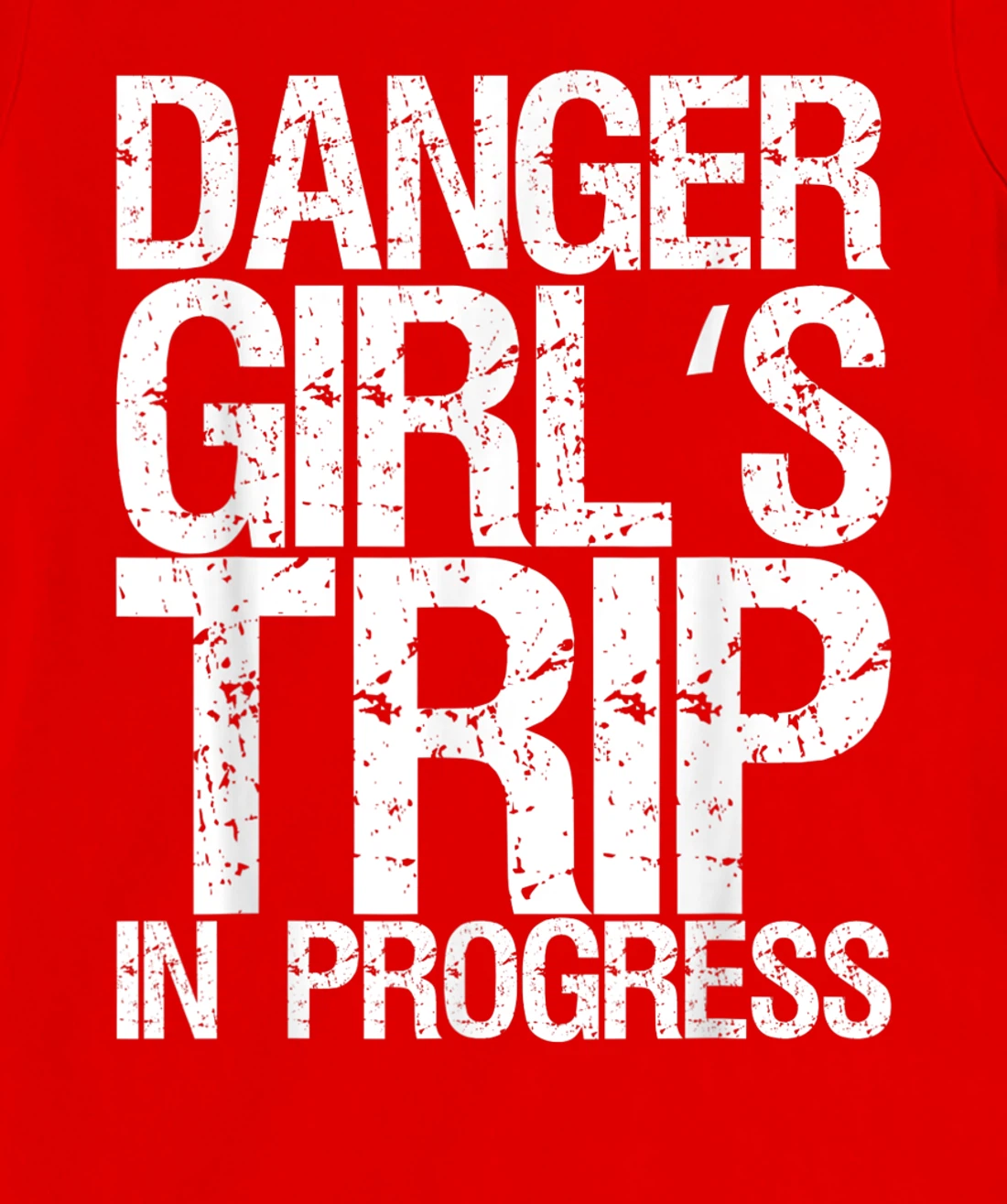 Danger Girl's Trip In Progress T-Shirt, Women T-Shirt