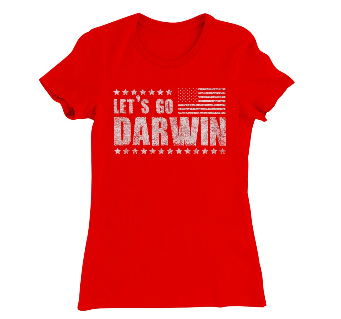 Let's Go Darwin T-Shirt, Women T-Shirt