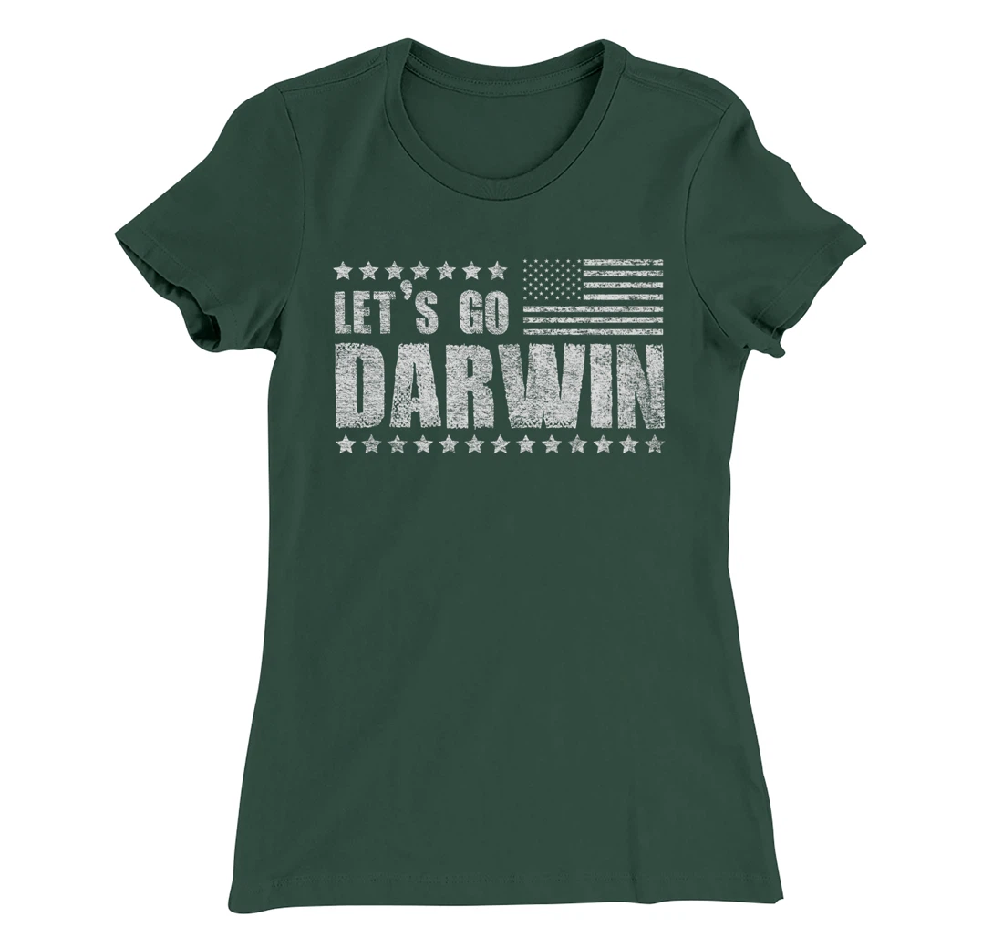 Let's Go Darwin T-Shirt, Women T-Shirt