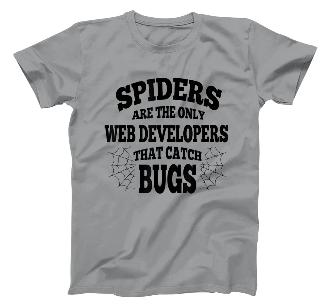 Womens Web Developers That Watch Bug Funny Programmer Coder Coding T-Shirt, Women T-Shirt