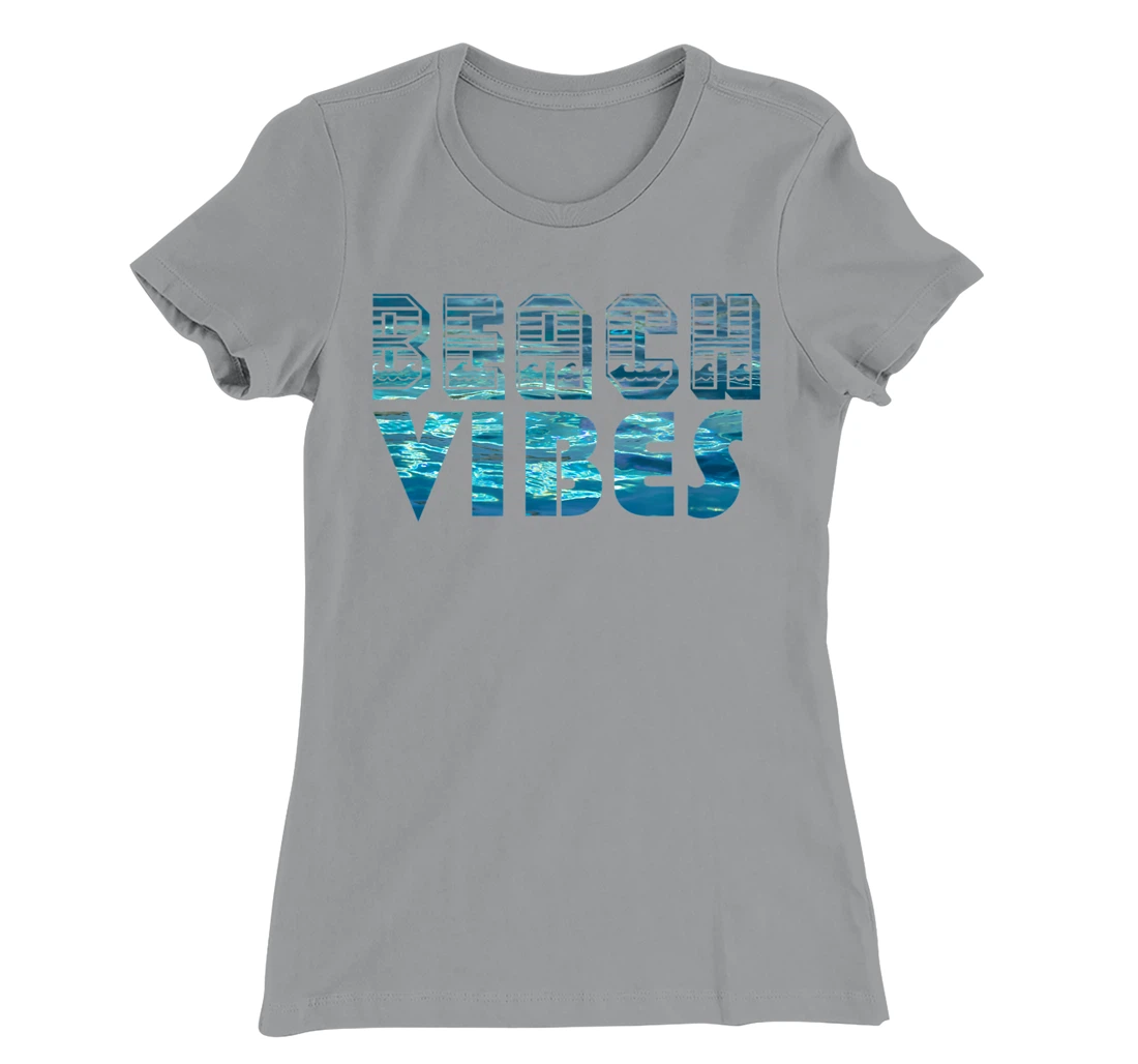 Womens Beach Vibes Funny Beach summer vacation vintage 70s 80s T-Shirt, Kid T-Shirt and Women T-Shirt