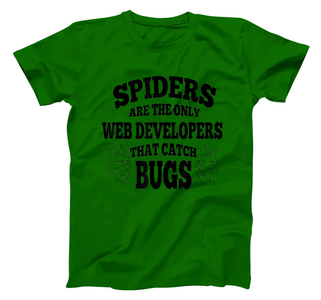 Womens Web Developers That Watch Bug Funny Programmer Coder Coding T-Shirt, Women T-Shirt