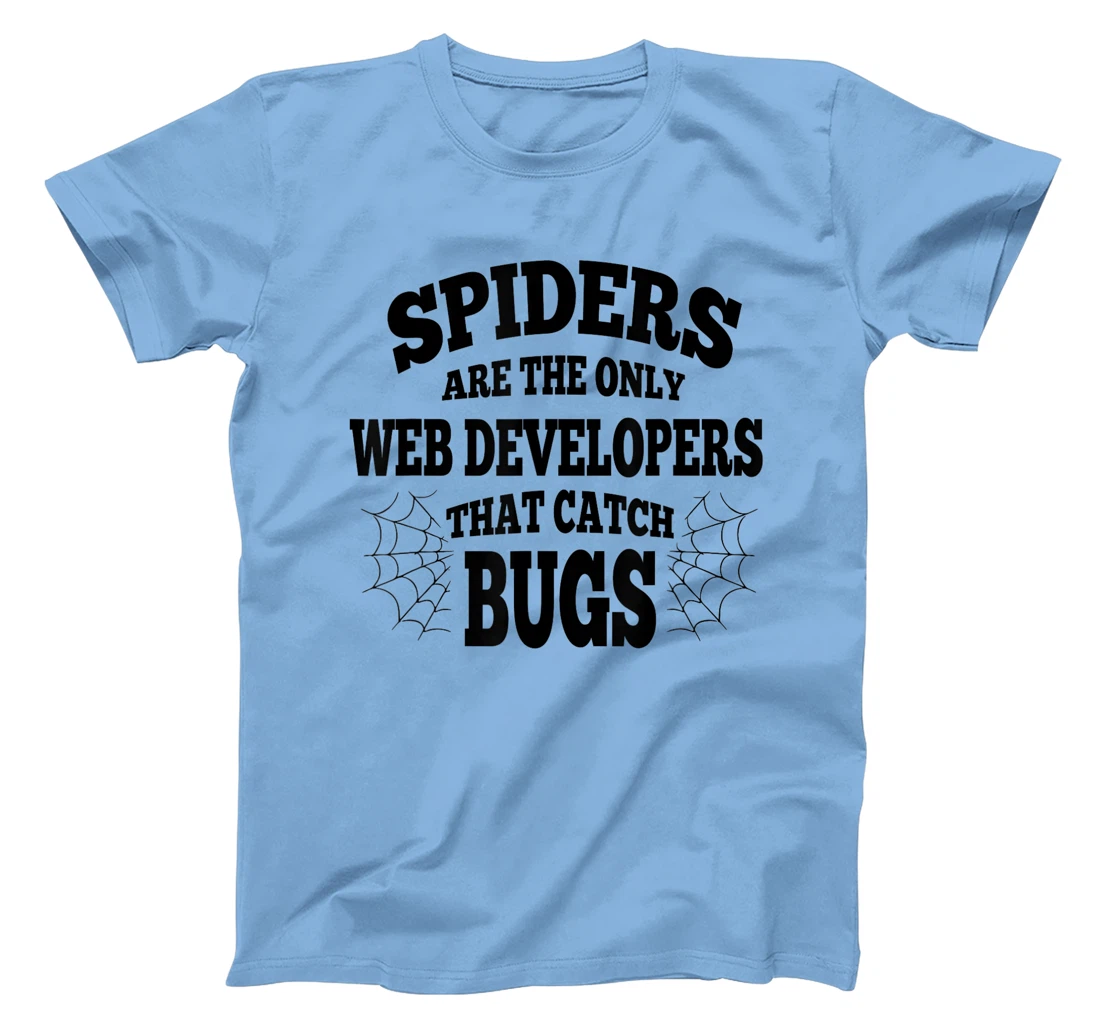 Womens Web Developers That Watch Bug Funny Programmer Coder Coding T-Shirt, Women T-Shirt