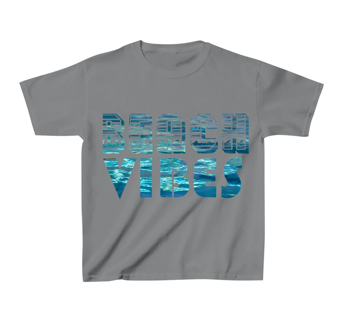 Womens Beach Vibes Funny Beach summer vacation vintage 70s 80s T-Shirt, Kid T-Shirt and Women T-Shirt