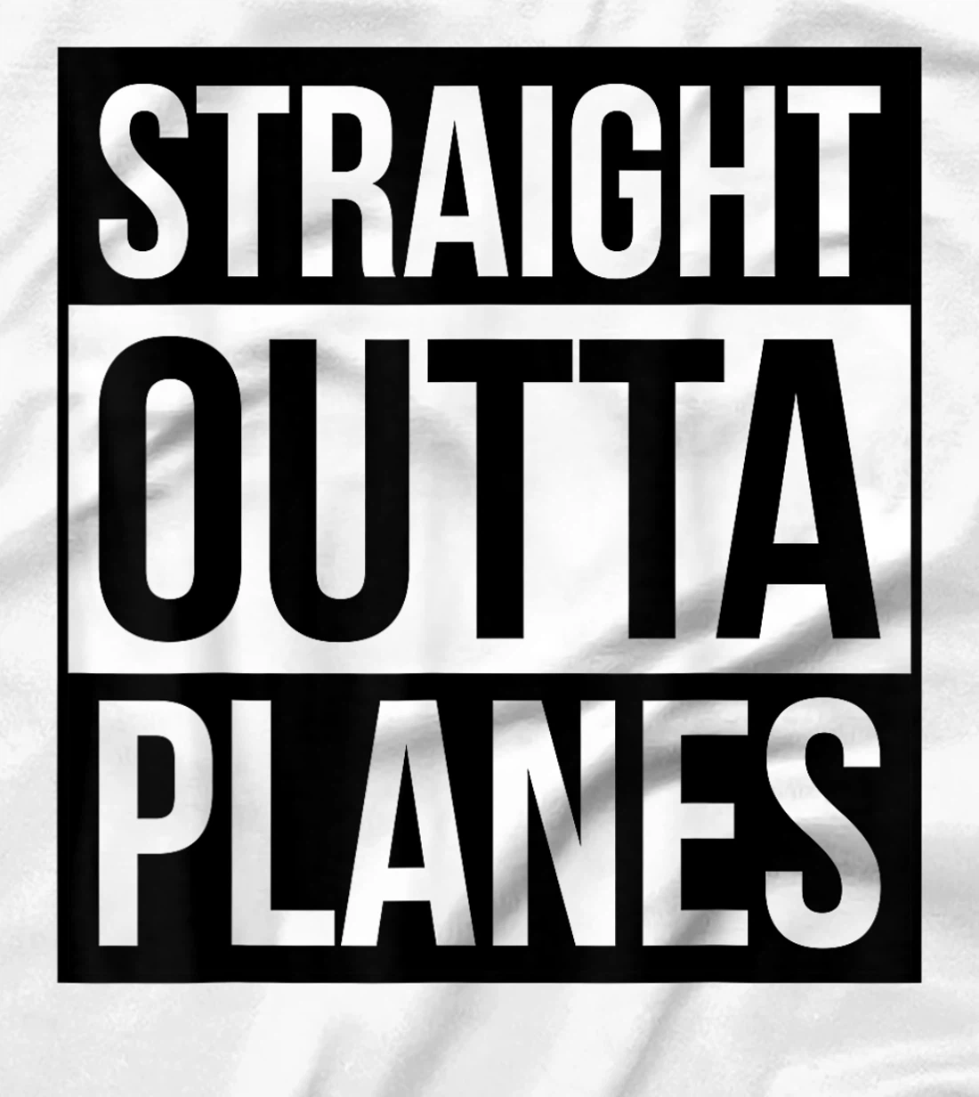 Womens Skydiver Saying Straight Outta Planes Skydiving Parachuting T-Shirt, Women T-Shirt