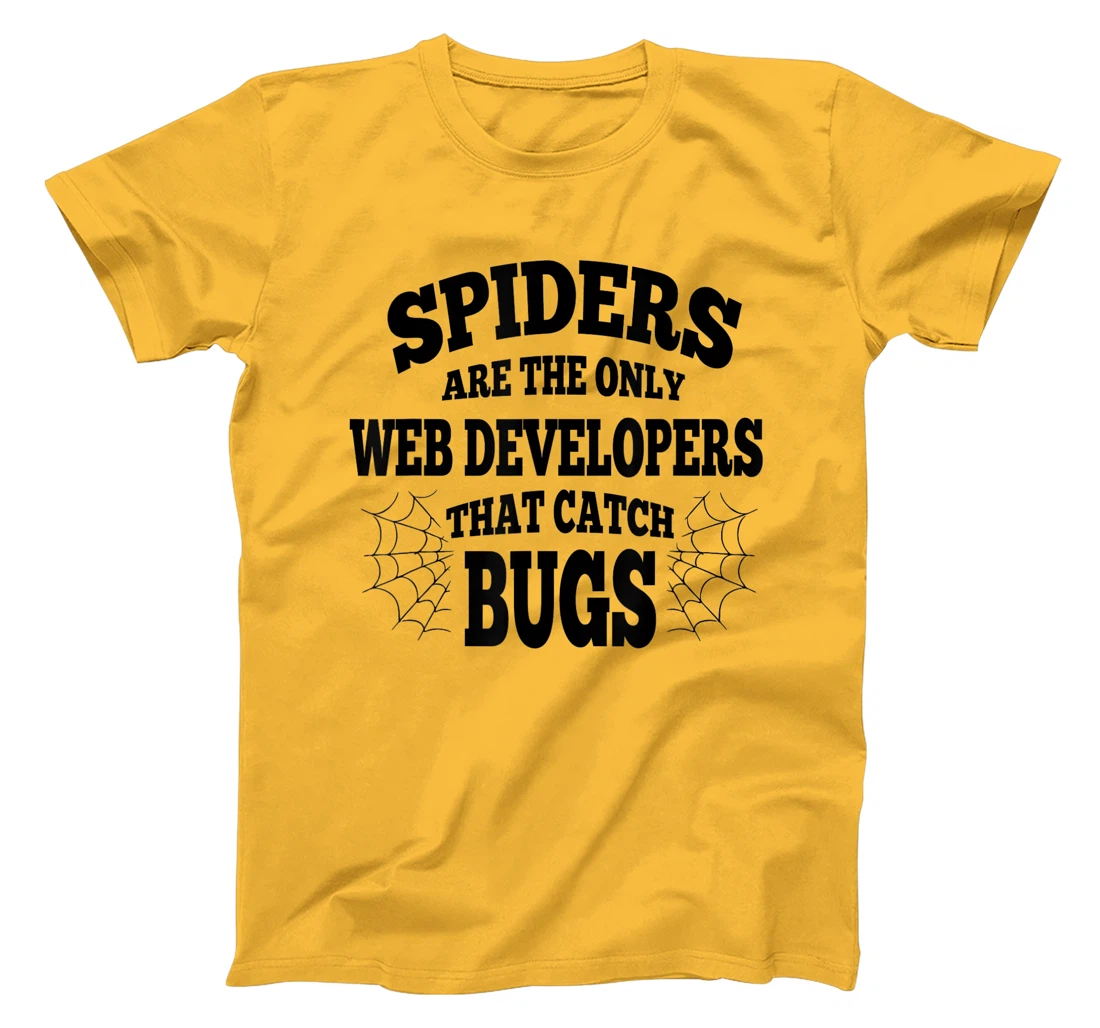 Womens Web Developers That Watch Bug Funny Programmer Coder Coding T-Shirt, Women T-Shirt