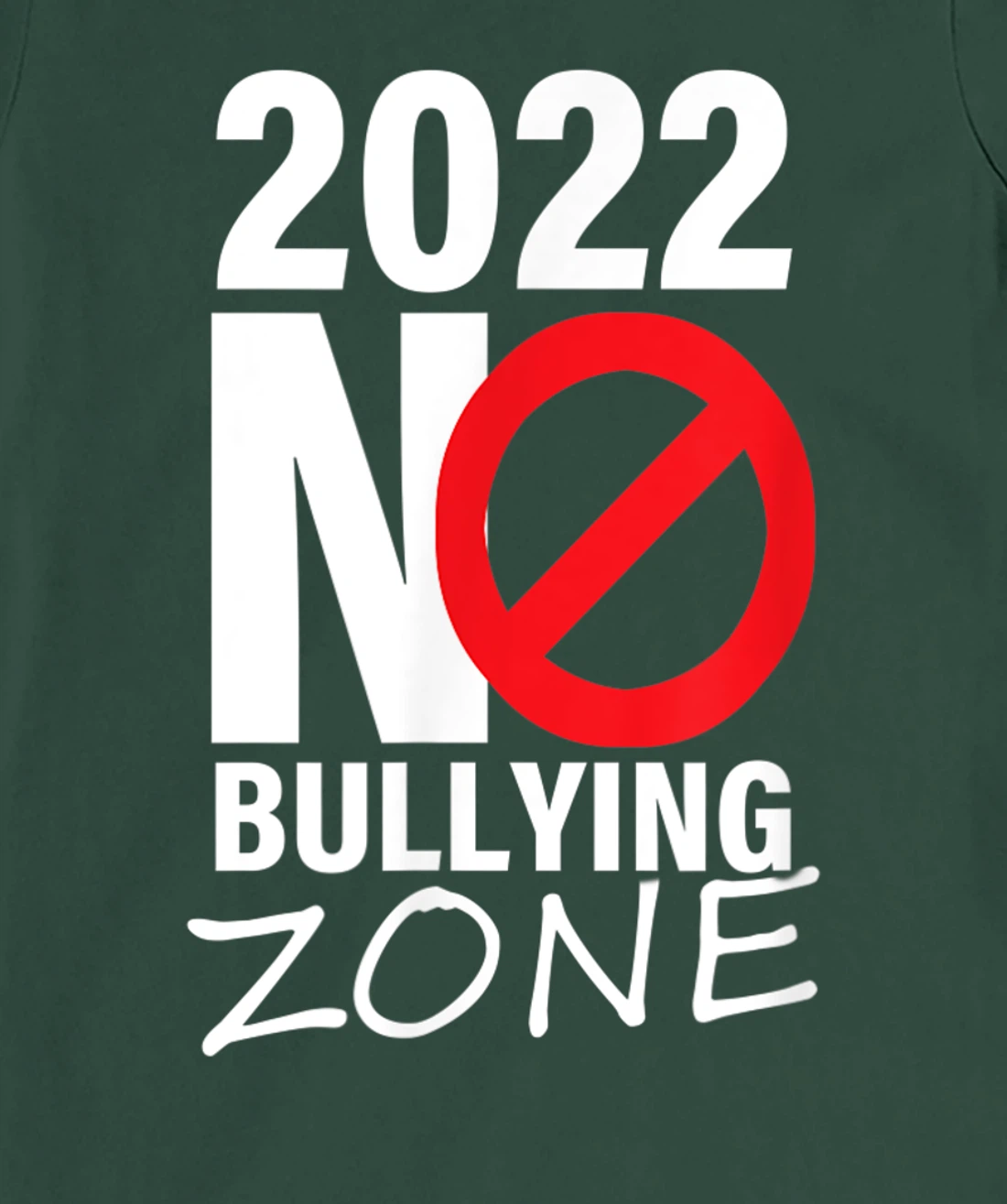 2022 no bullying anti bullying T-Shirt, Women T-Shirt