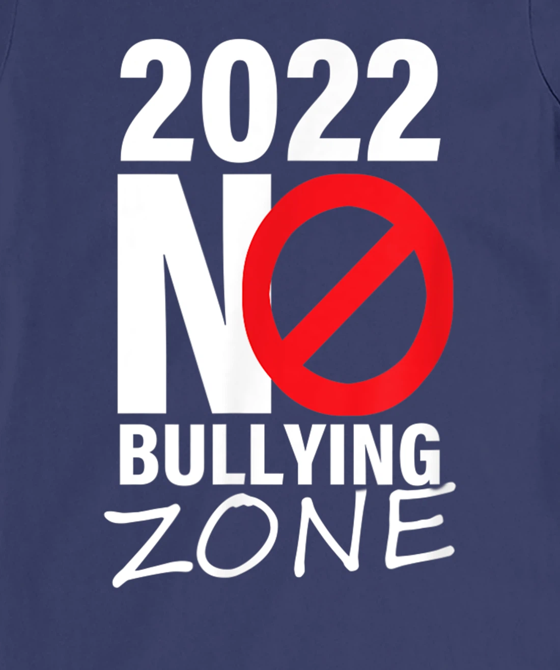2022 no bullying anti bullying T-Shirt, Women T-Shirt