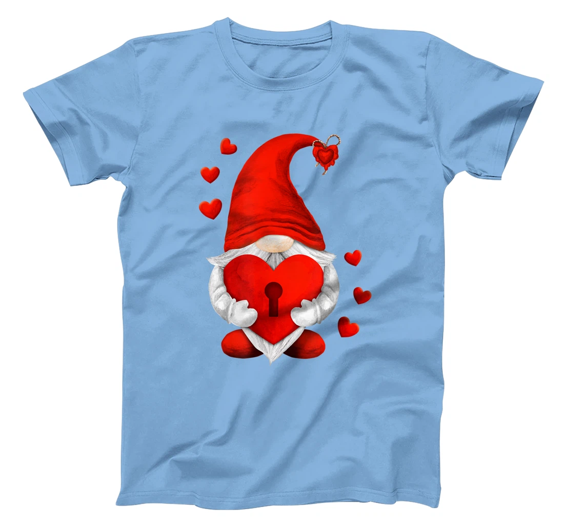 Valentines Day Gnome Decor For Women And Men Cute Love Heart T-Shirt, Women T-Shirt