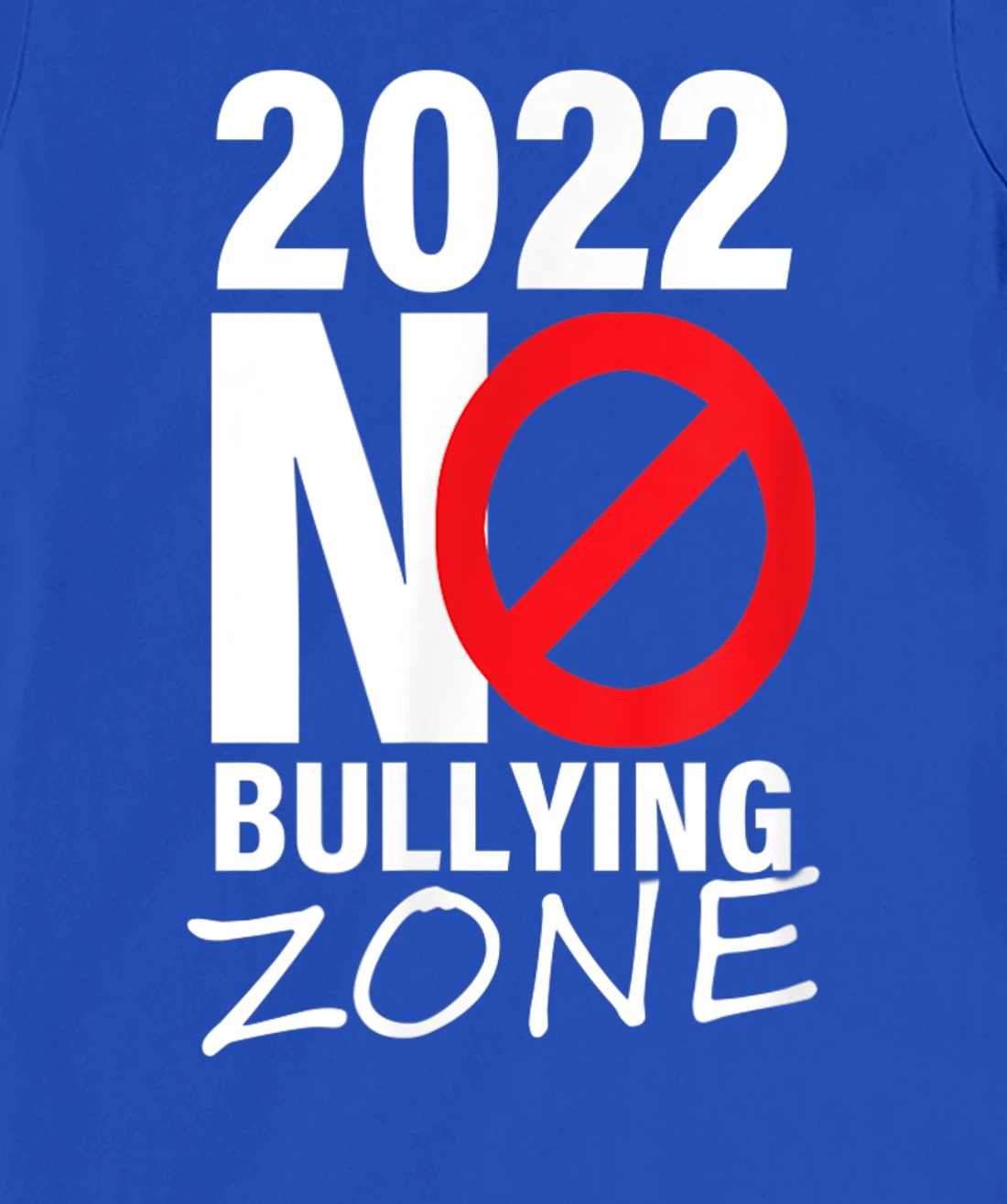 2022 no bullying anti bullying T-Shirt, Women T-Shirt